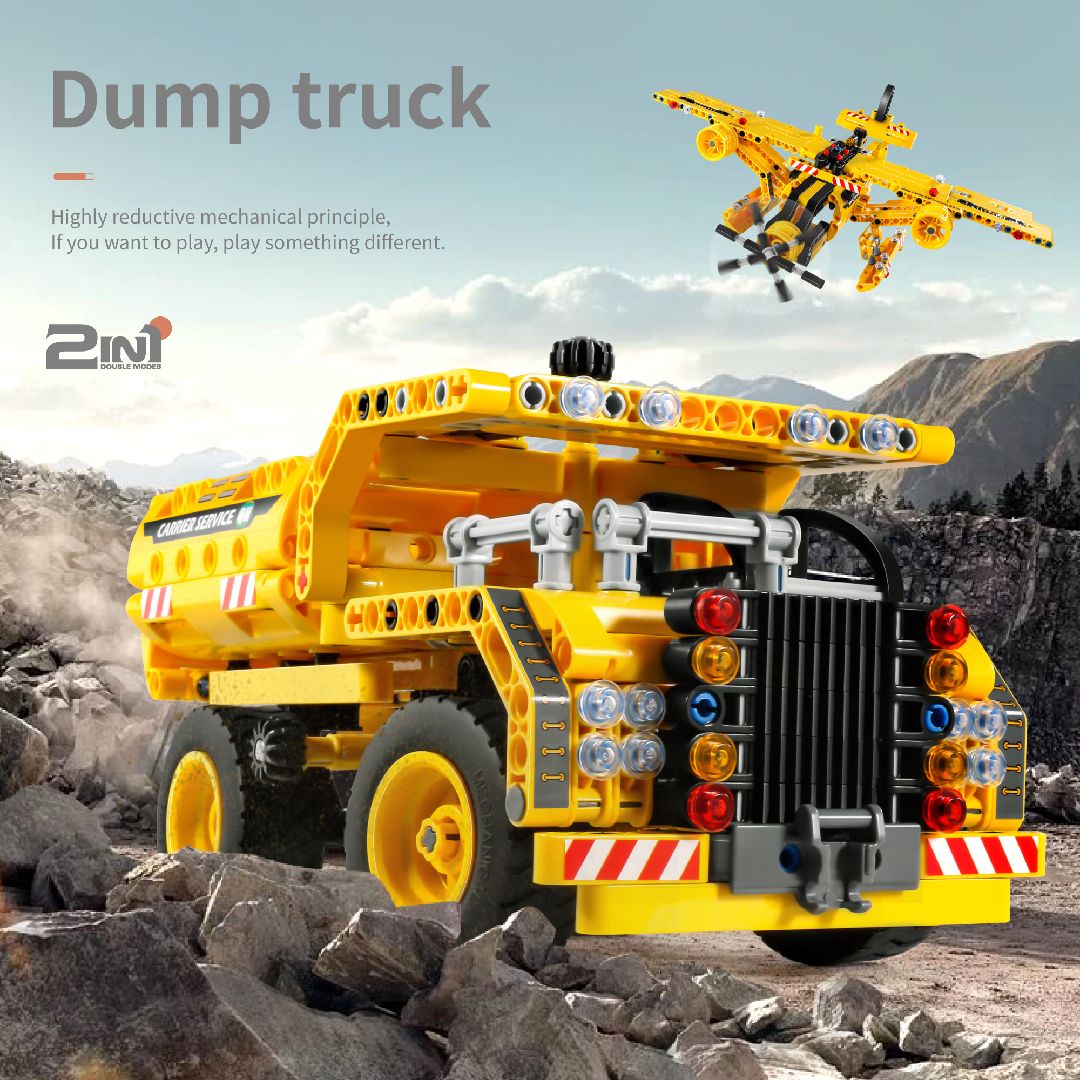 iM.Master Mechanical - Dump truck & aircraft - 361 pcs