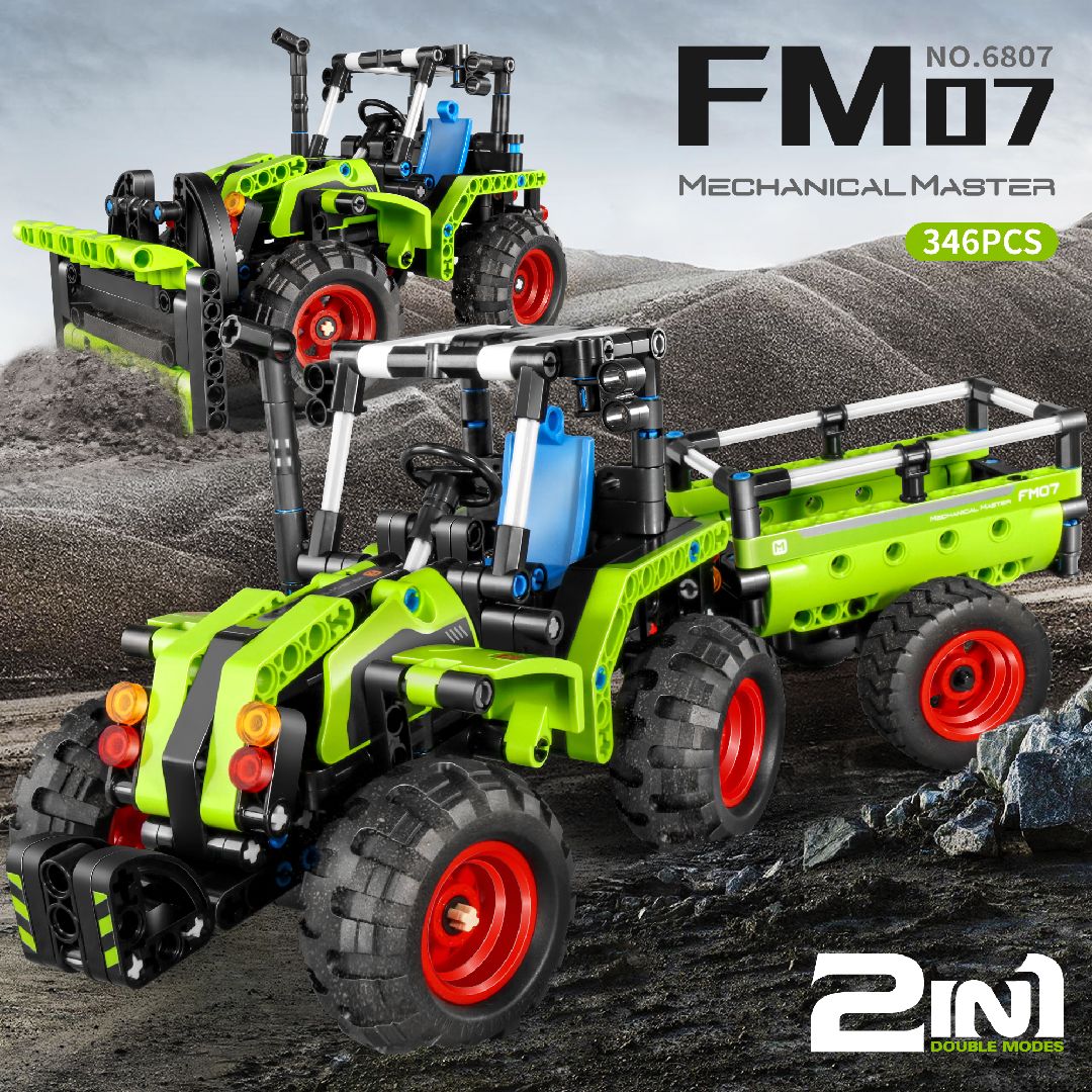 iM.Master Farmer - Tractors 2 in 1 - 348 pcs