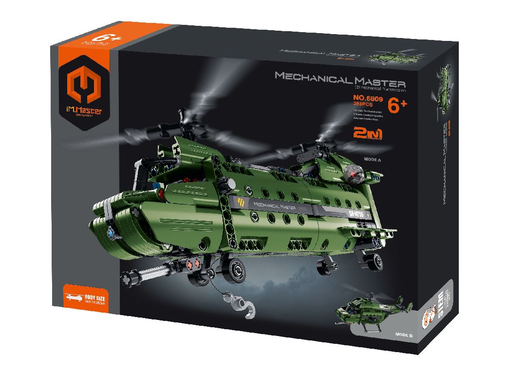 iM.Master Military - transports 2 in 1 -393 pcs