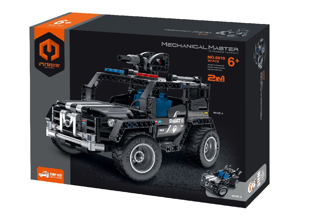 iM.Master Military - SWAT vehicles 2 in 1 -391 pcs