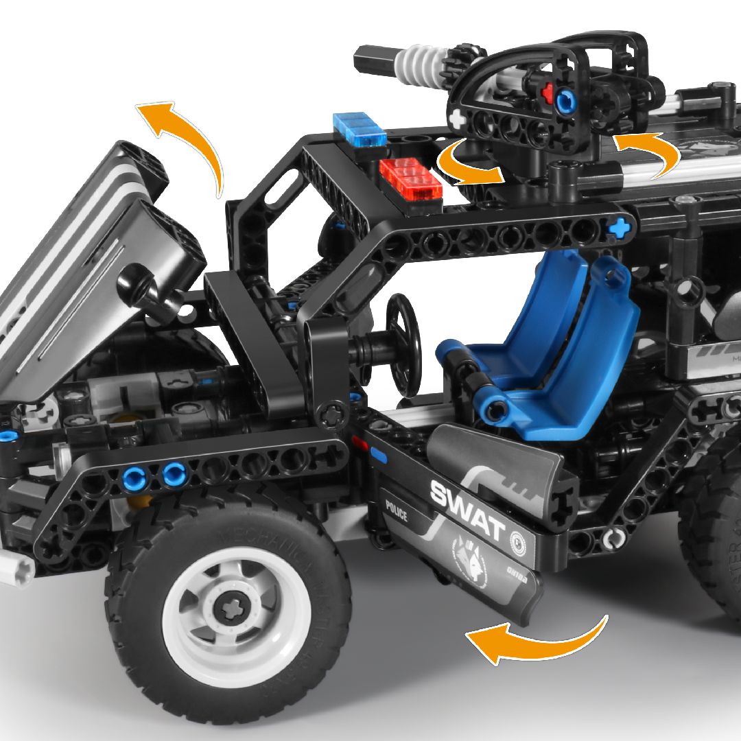 iM.Master Military - SWAT vehicles 2 in 1 -391 pcs