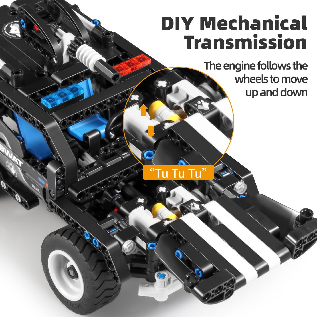 iM.Master Military - SWAT vehicles 2 in 1 -391 pcs