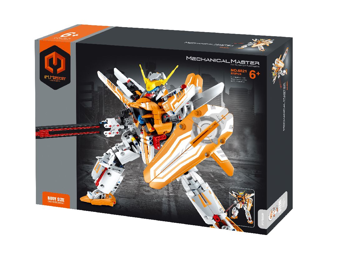 iM.Master Building Block Mech Warrior - 833 pcs