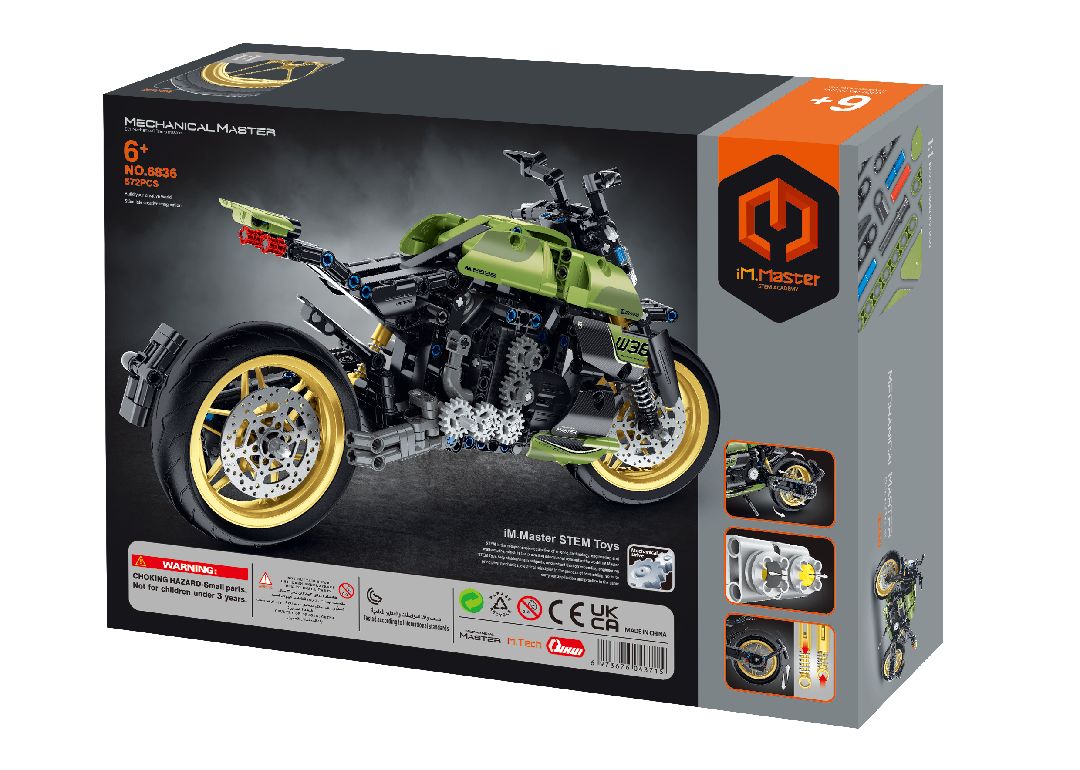 iM.Master Building Block Motorcycle - 572 pcs