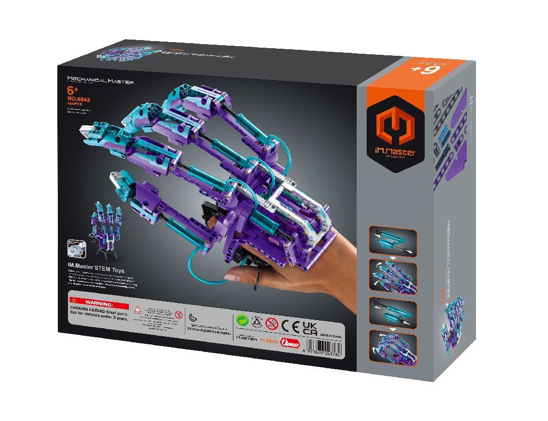 iM.Master Hydraulic Gloves - Purple - 484 pcs