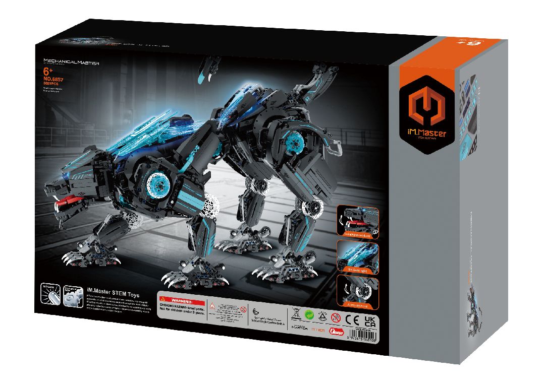 iM.Master Black Leopard - 3824 pcs