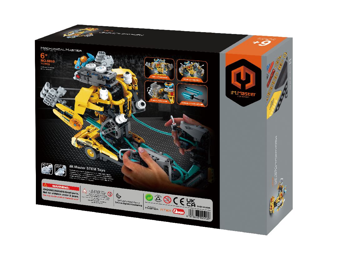 iM.Master Hydraulic Battle Robot - 717 pcs