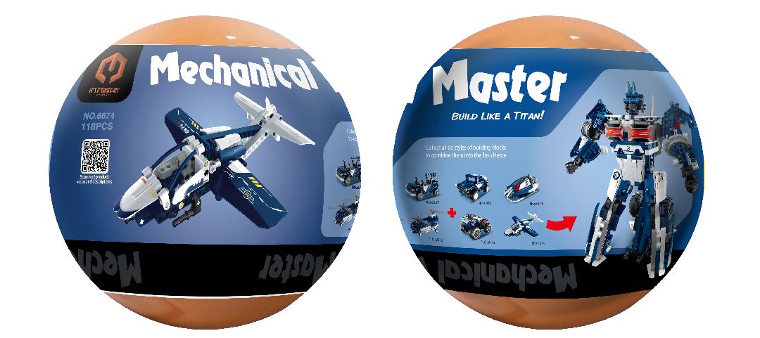 IM.Master Police Balls - counter-top display (6869-6874)(12)