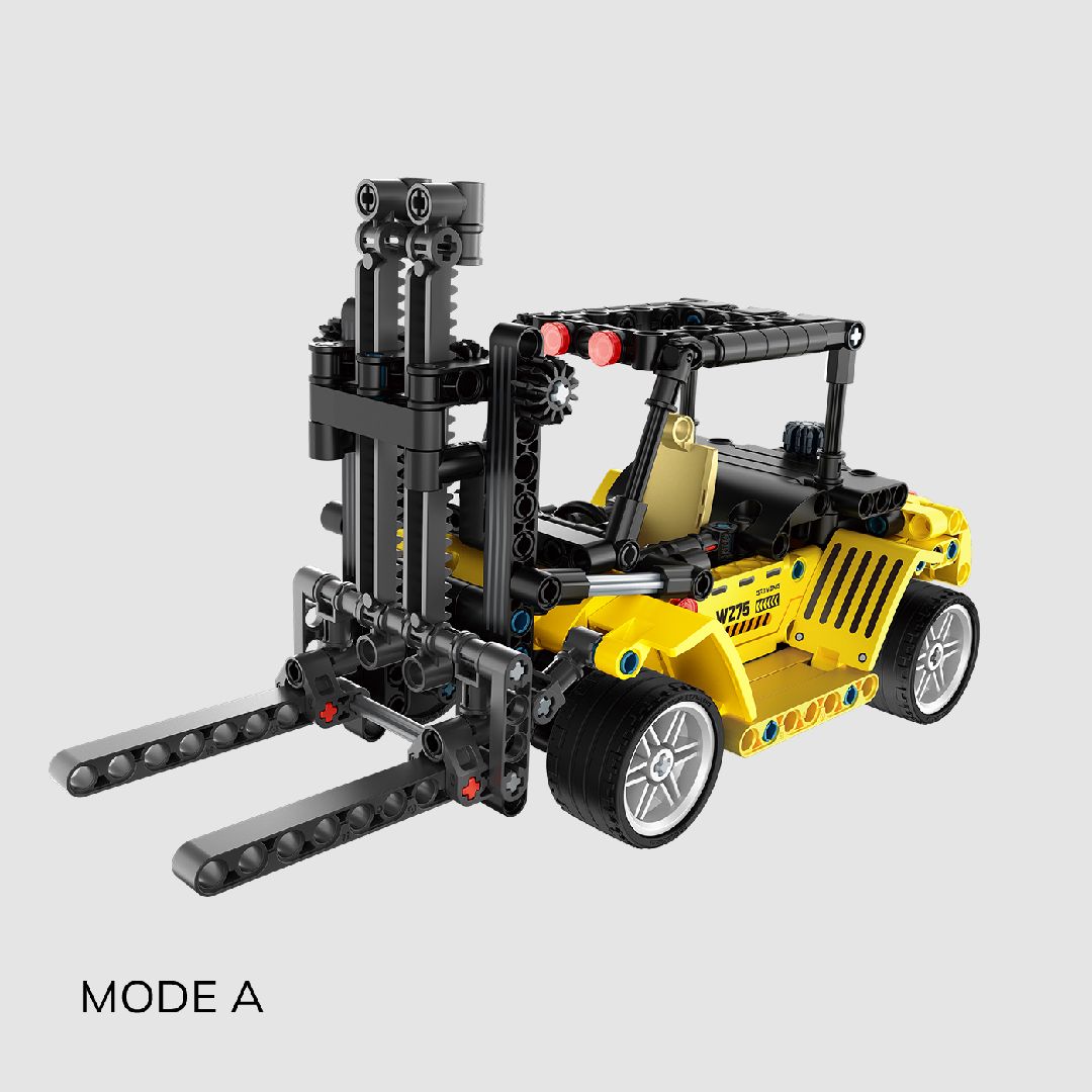 IM.Master 2in1 Forklift & Three-wheel Car - 301pcs