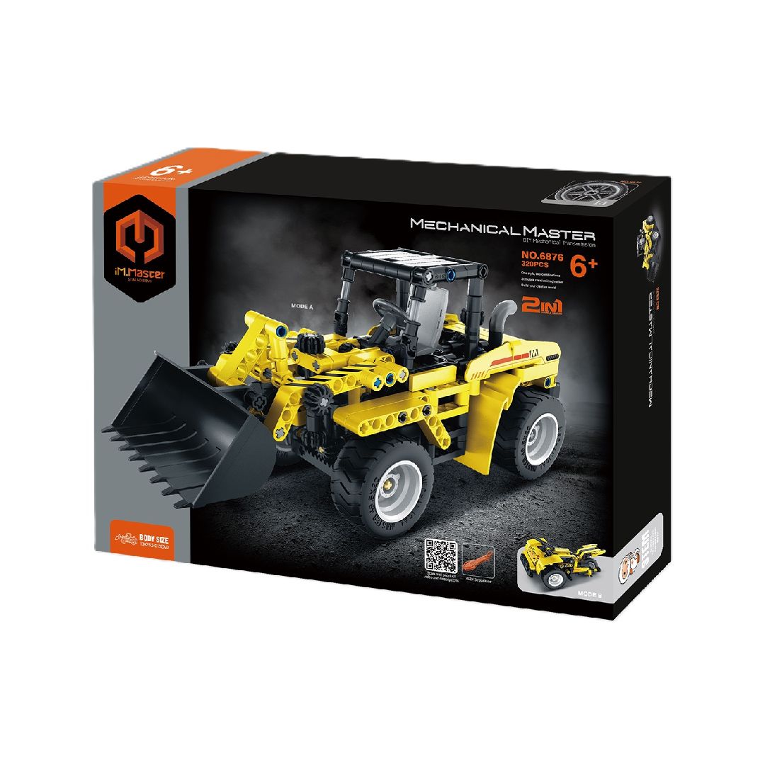 IM.Master 2in1 Loader & Three-wheeled Motorcycle - 319pcs