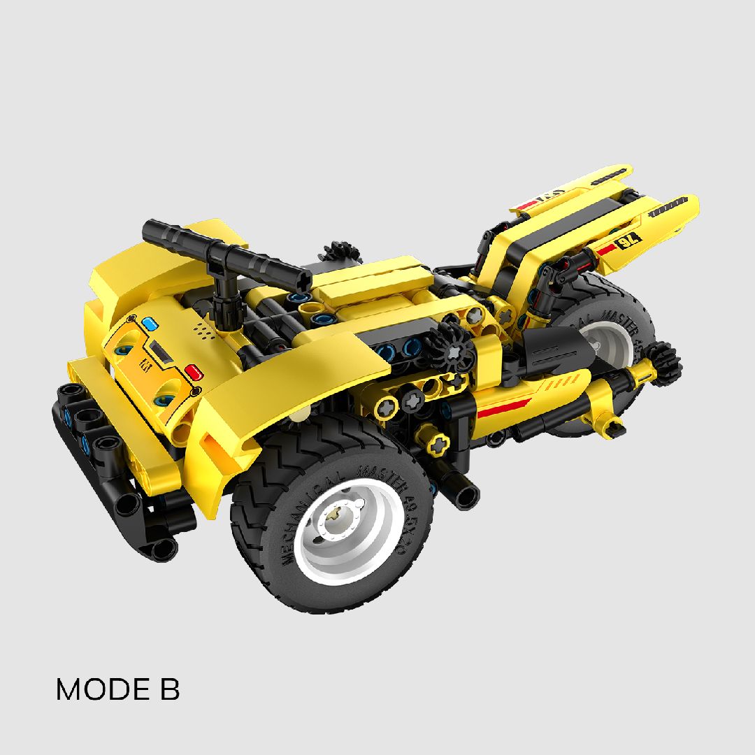 IM.Master 2in1 Loader & Three-wheeled Motorcycle - 319pcs