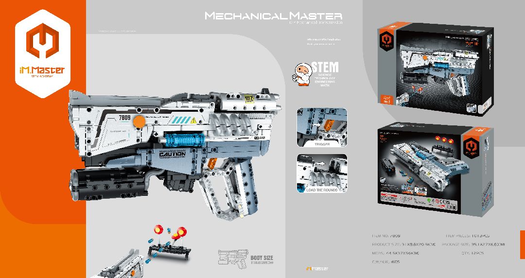 iM.Master Mechanical Gun - 1013 pcs