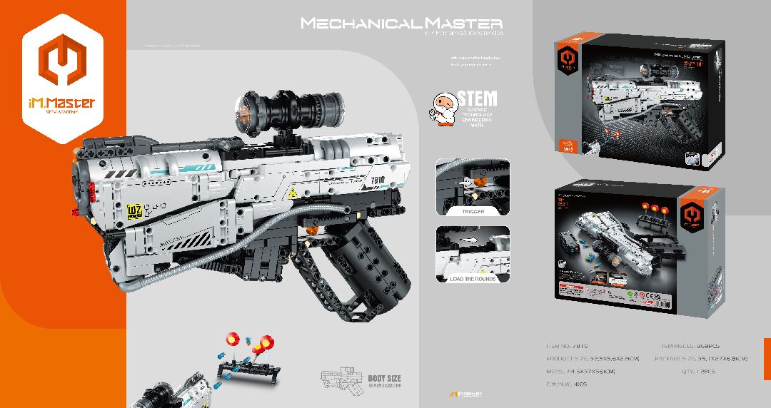 iM.Master Mechanical Gun - 869 pcs