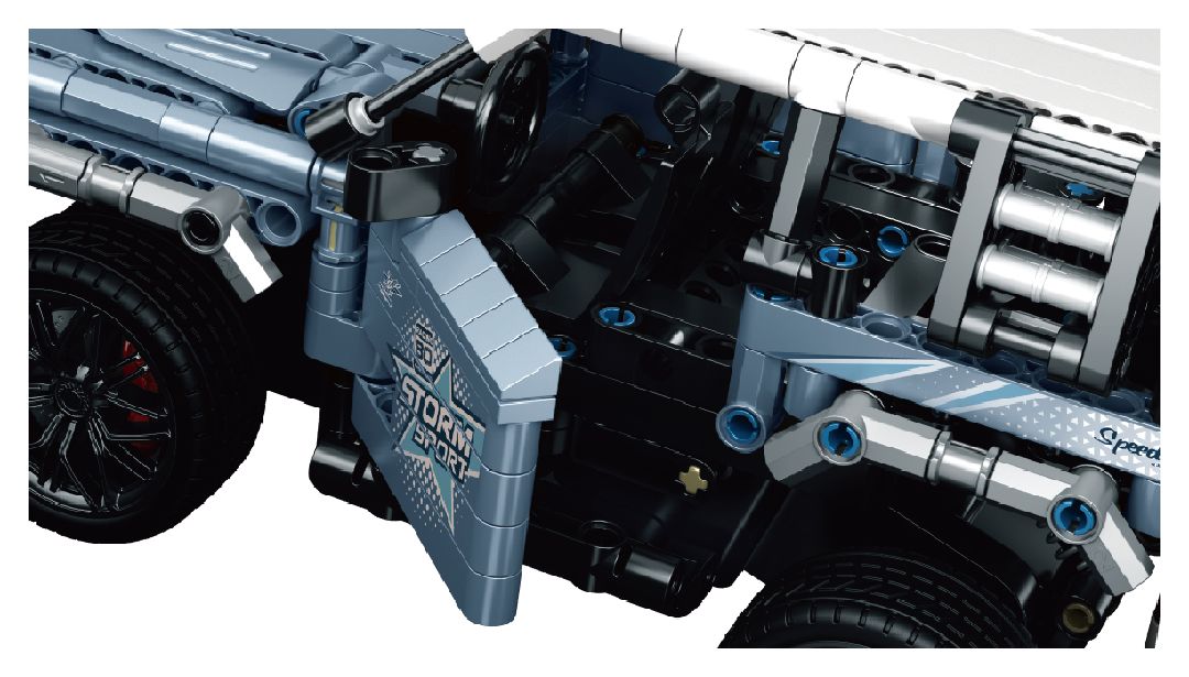 iM.Master R/C Off-Roader - Blue - 503 pcs