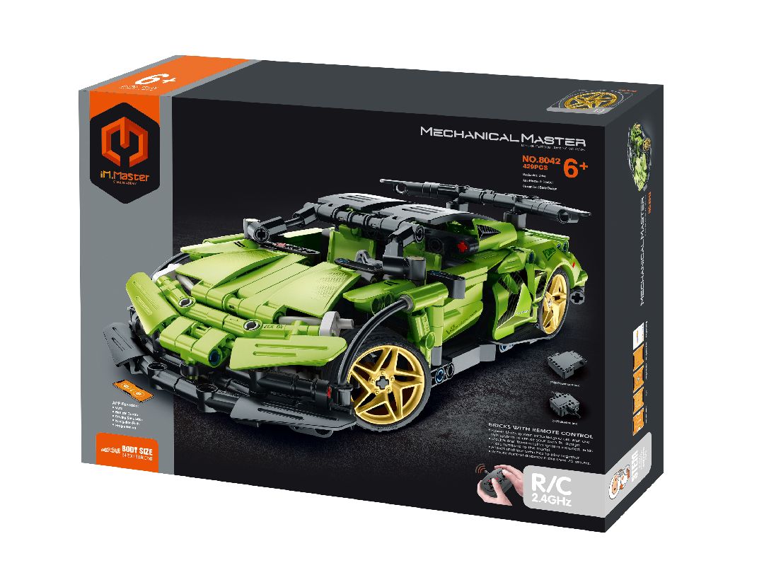 iM.Master R/C Super Car - Green - 429 pcs