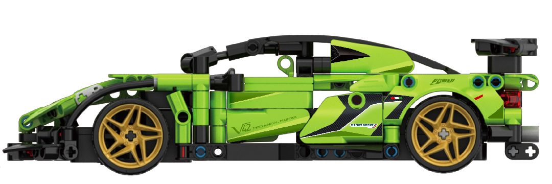 iM.Master R/C Super Car - Green - 429 pcs