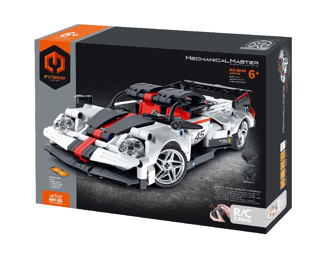 iM.Master R/C Super Car - White - 476 pcs