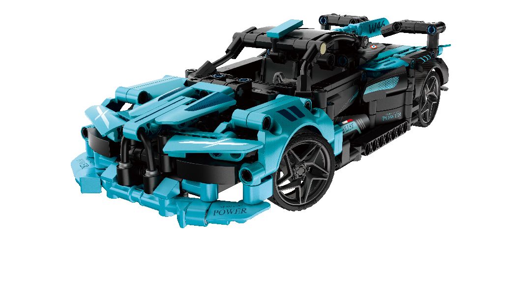 iM.Master R/C Super Car - Bright Blue - 439 pcs