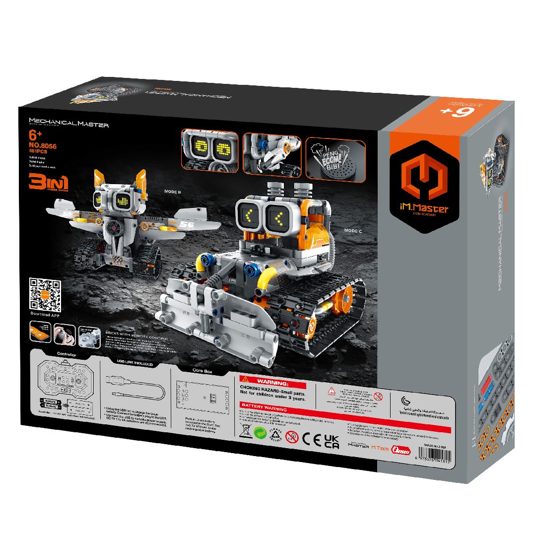 iM.Master R/C 3 in 1 Intelligent programming robot 451 pcs