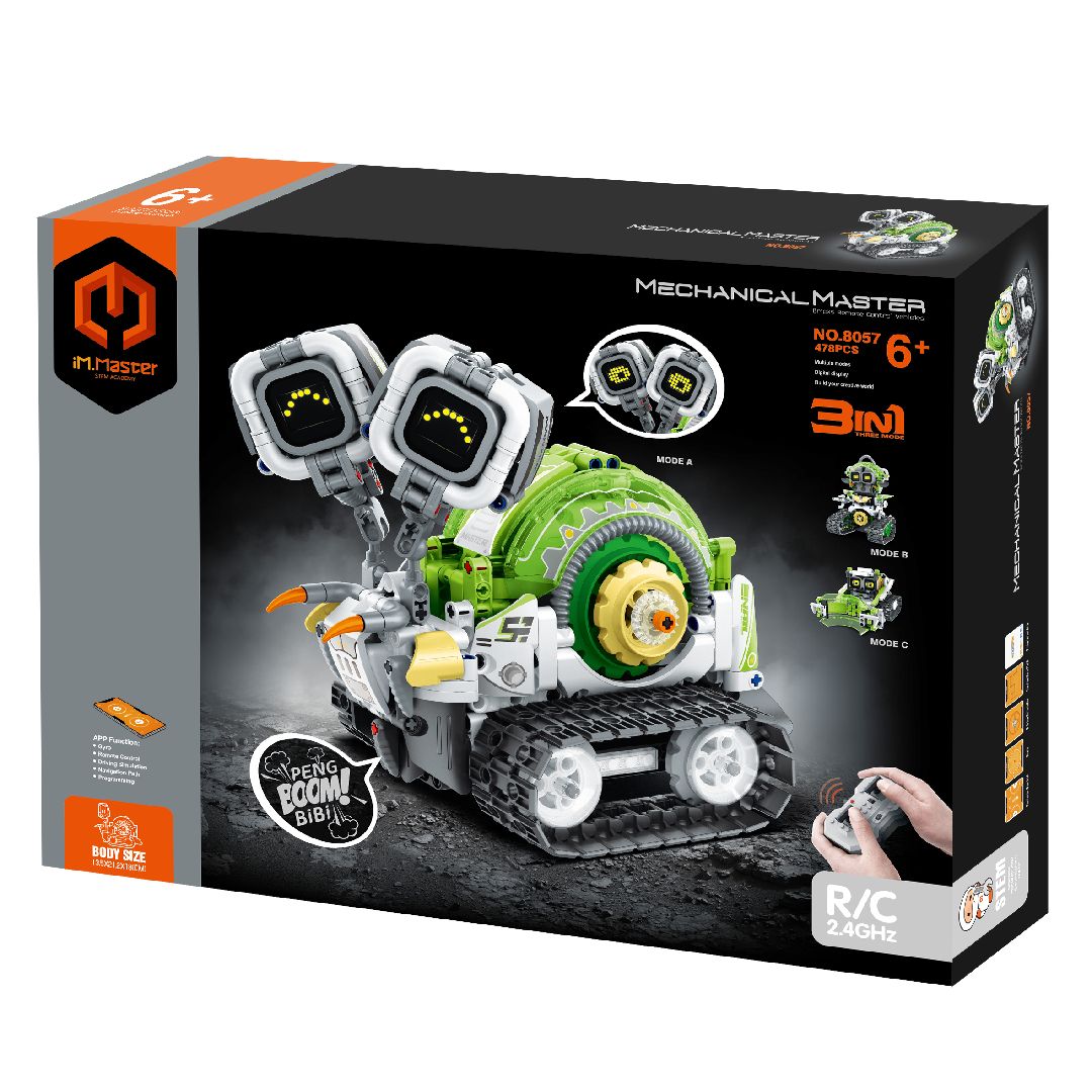 iM.Master R/C 3 in 1 Intelligent programming robot 478 pcs