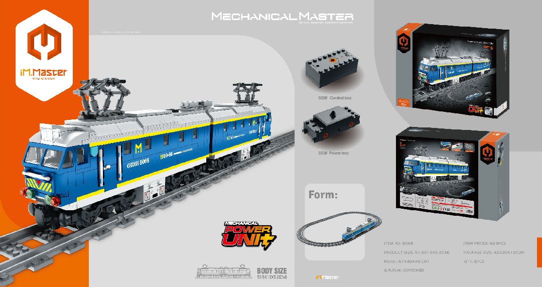 iM.Master Electric Locomotive - 623 pcs