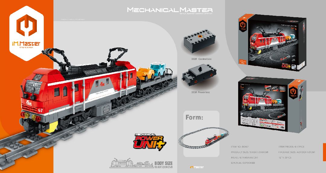 iM.Master Electric Locomotive - 617 pcs