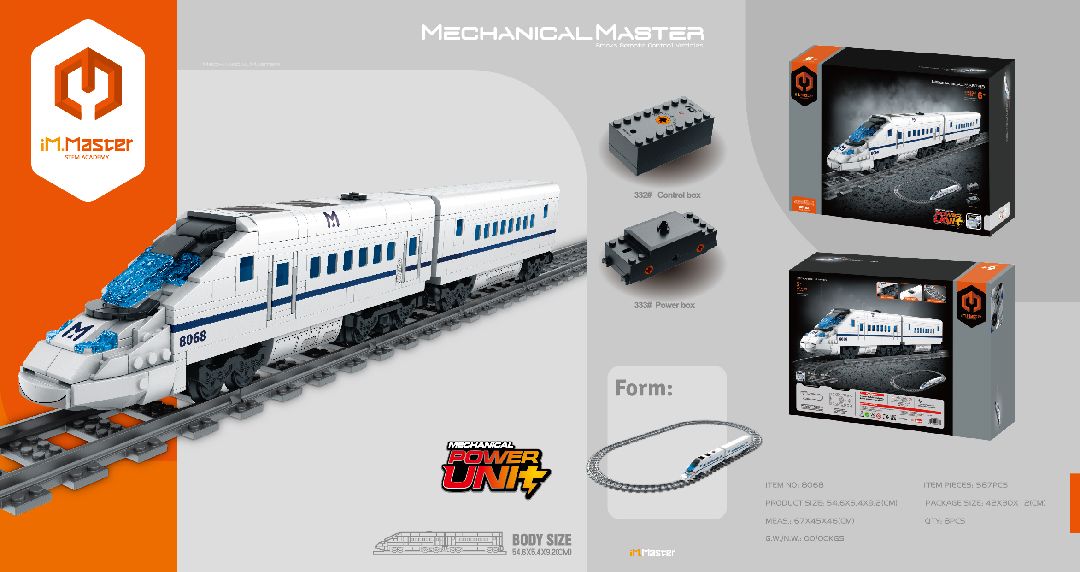 iM.Master Electric Locomotive - 587 pcs