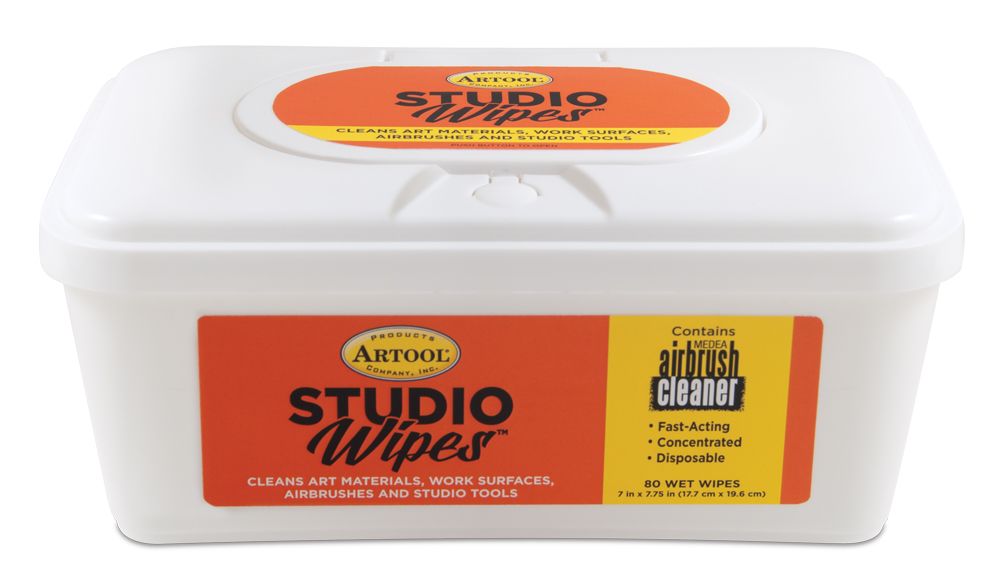 Iwata Artool Studio Wipes 80 Count Tub