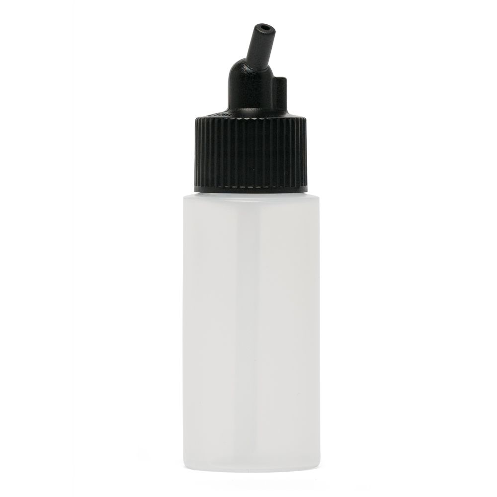 Iwata Big Mouth Airbrush Bottle 1 oz / 30 ml Cylinder With 20 mm