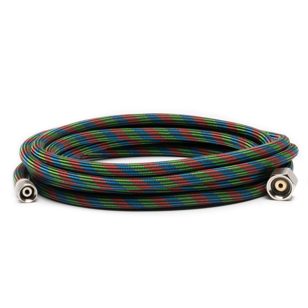 Iwata 10' Braided Nylon Airbrush Hose with Iwata Airbrush Fittin