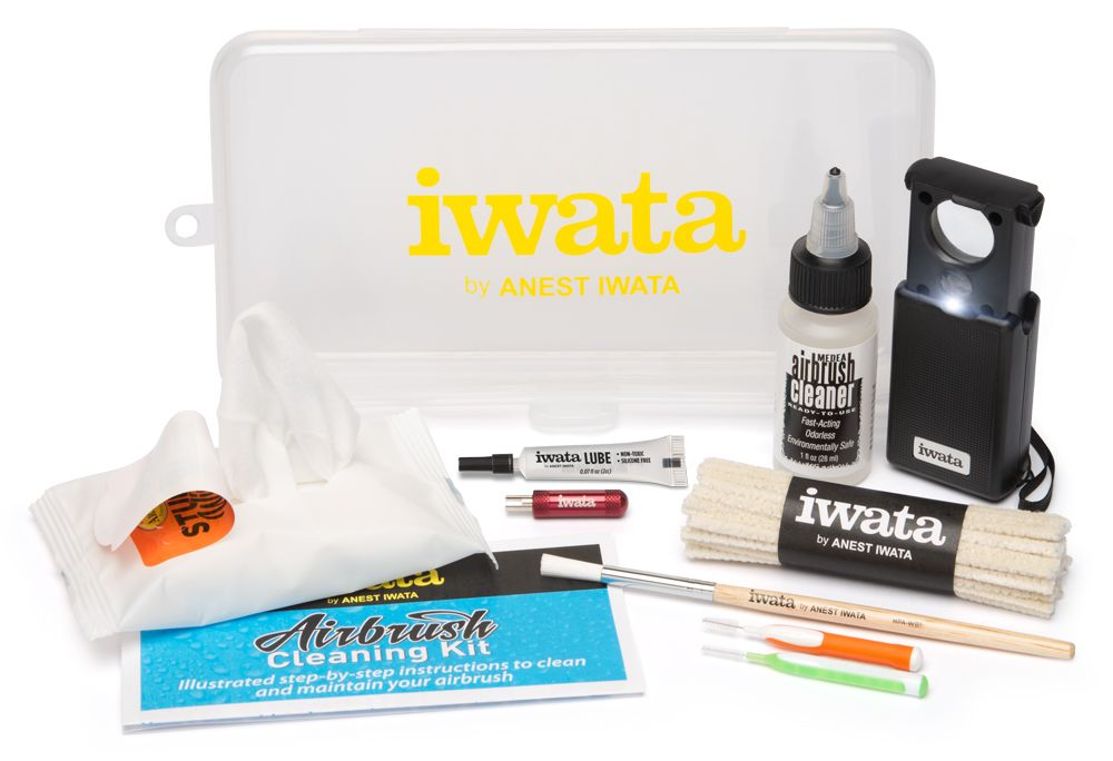 Iwata Airbrush Cleaning Kit - Click Image to Close