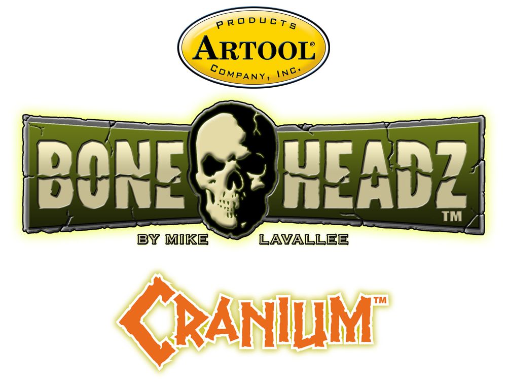 Iwata Artool Bone Headz Cranium Freehand Airbrush Template