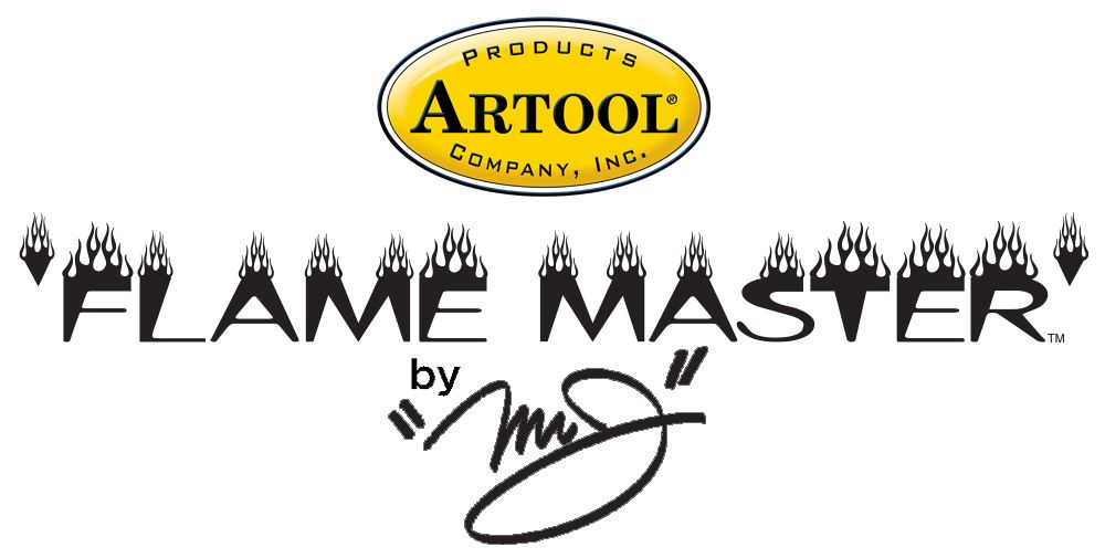 Iwata Artool Flame Master Set Freehand Airbrush Template