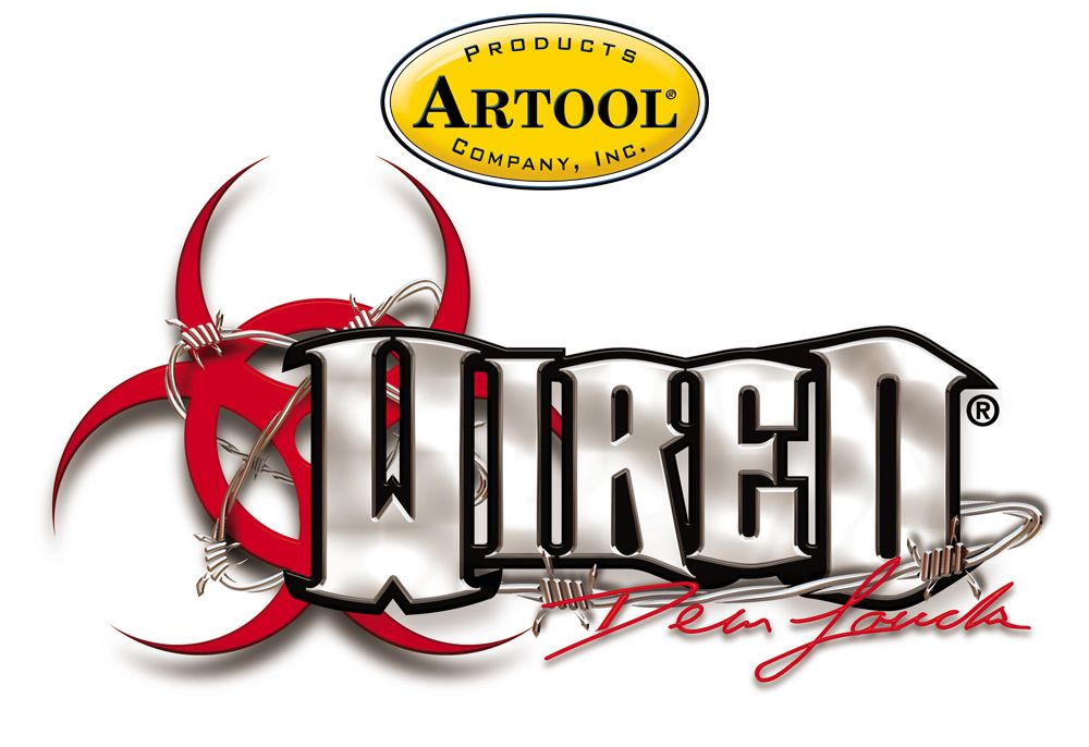 Iwata Artool Wired Freehand Airbrush Template by Dean Loucks