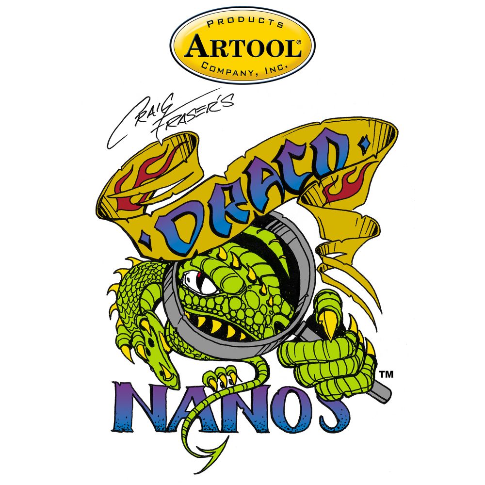 Iwata Artool Draco Nano Freehand Airbrush Template