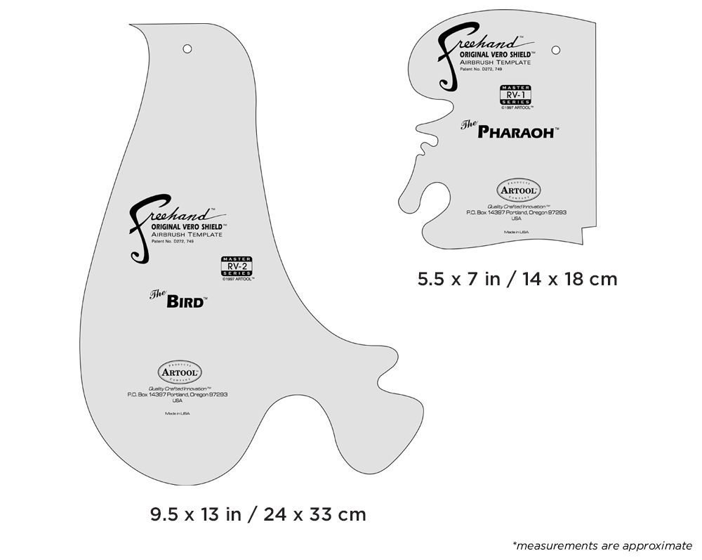 Iwata Artool Master Series Freehand Airbrush Template