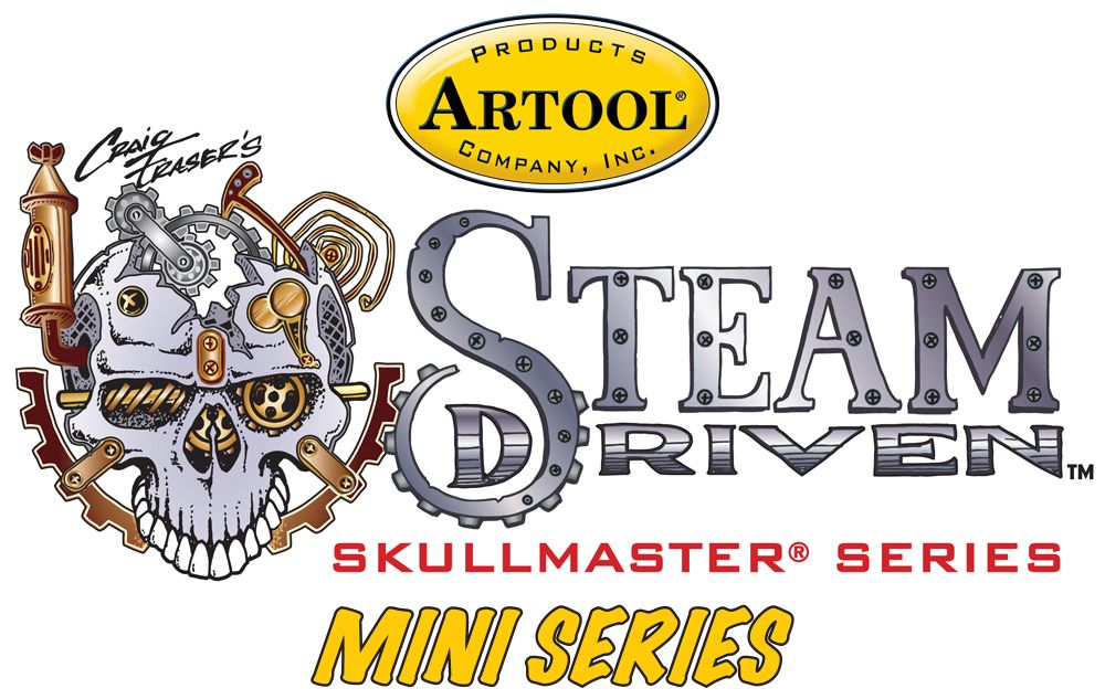 Iwata Artool Steam Driven Skullmaster Mini Series Set Freehand A