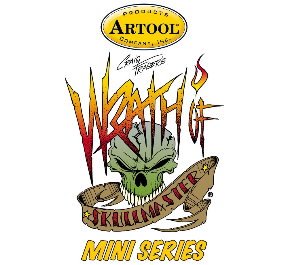 Iwata Artool Wrath of Skullmaster Mini Series Set Freehand Airbr