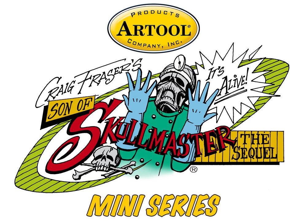 Iwata Artool Son of Skullmaster Mini Series Set Freehand Airbrus