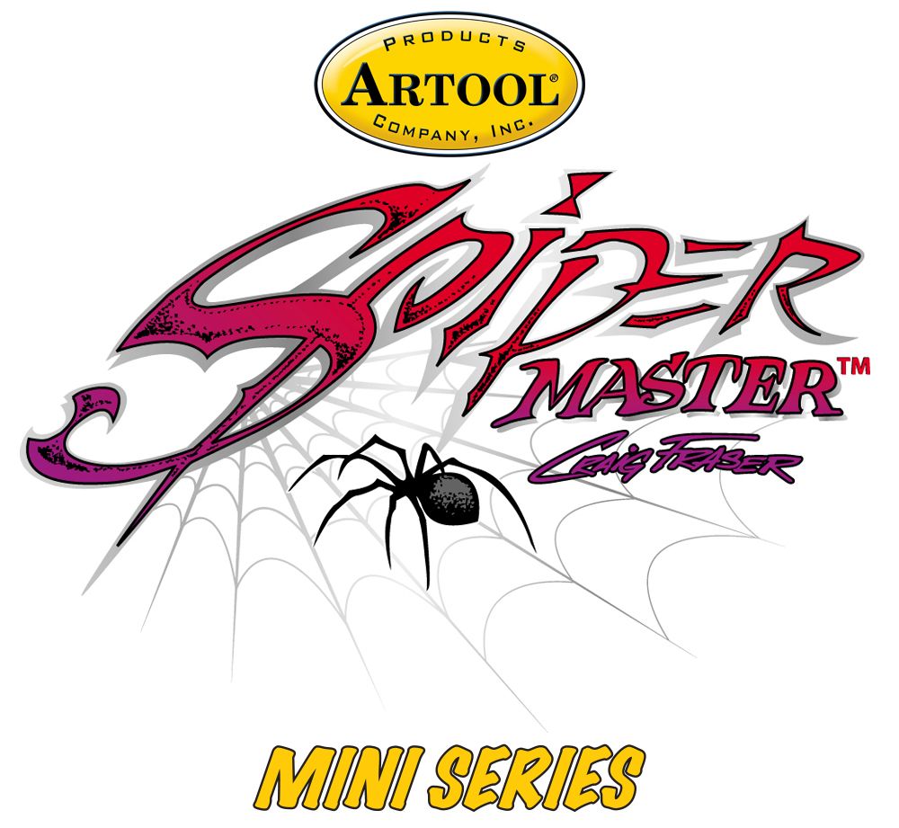 Iwata Artool Spider Master Mini Series Set Freehand Airbrush Tem