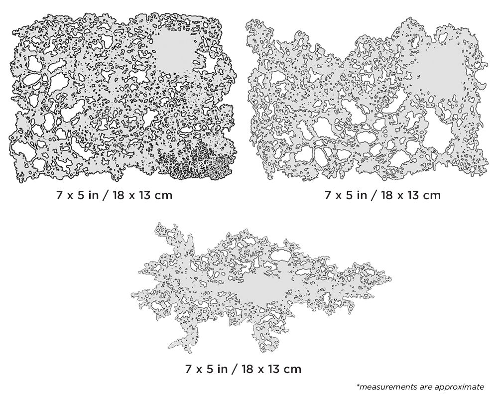 Iwata Artool Texture FX Mini Series Set Freehand Airbrush Templa