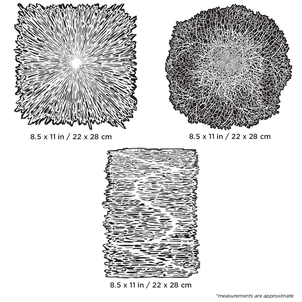 Iwata Artool Texture FX 2 Freehand Airbrush Template