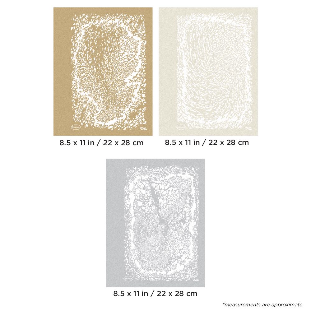 Iwata Artool Texture FX 3 Xtreme Freehand Airbrush Templates