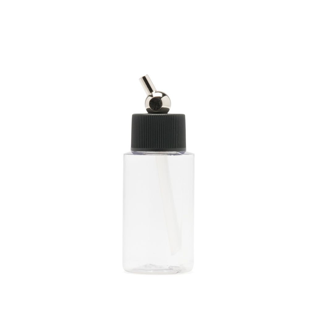 Iwata Crystal Clear Bottle 1 oz / 30 ml Cylinder w/ Adaptor Cap