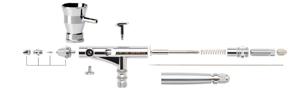 Iwata Custom Micron Takumi Side Feed Dual Action Airbrush