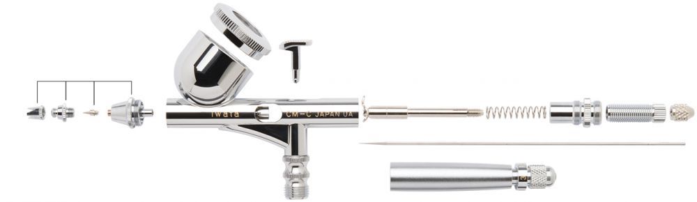 Iwata Custom Micron CM-C Gravity Feed Dual Action Airbrush