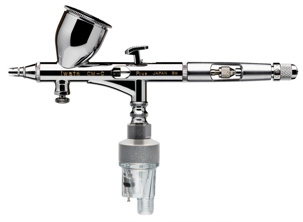 Iwata Custom Micron CM-C Plus Gravity Feed Dual Action Airbrush