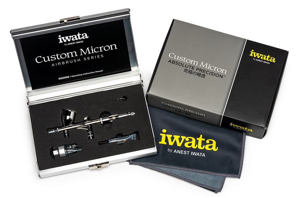 Iwata Custom Micron CM-C Plus Gravity Feed Dual Action Airbrush