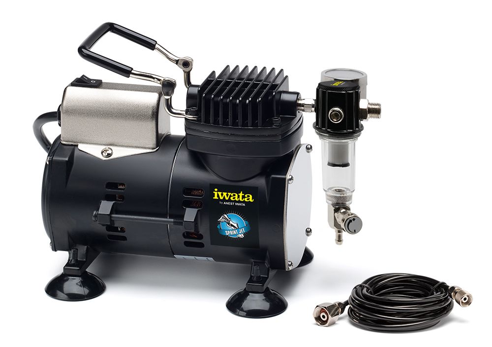 Iwata Sprint Jet 110-120V Airbrush Compressor