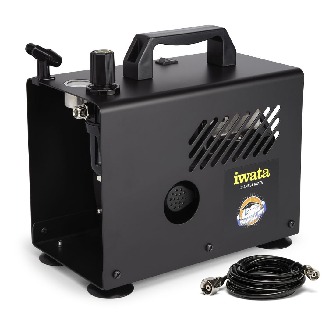 Iwata Smart Jet Pro 110-120V Airbrush Compressor - Click Image to Close